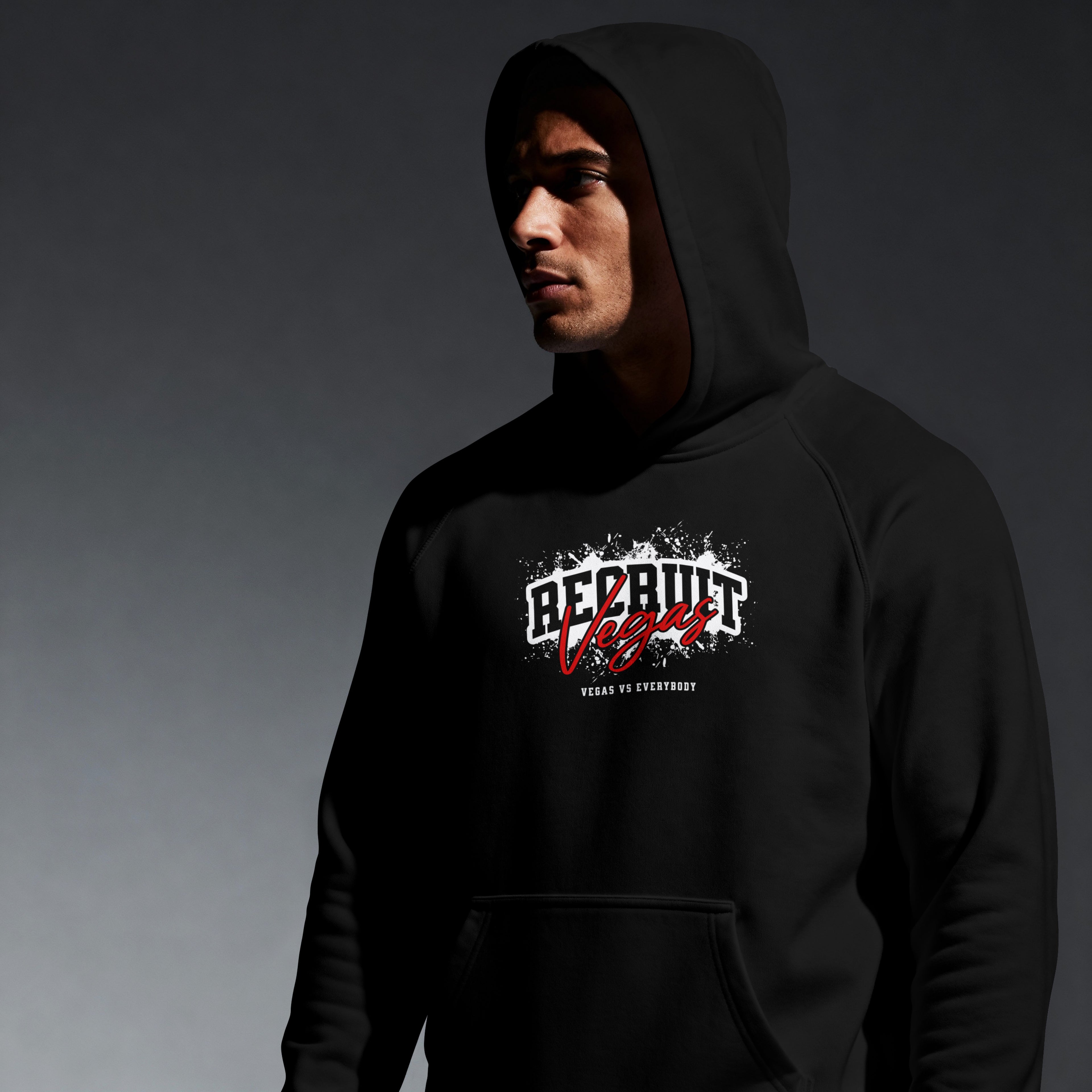 RV SPLASH Black Hoodie